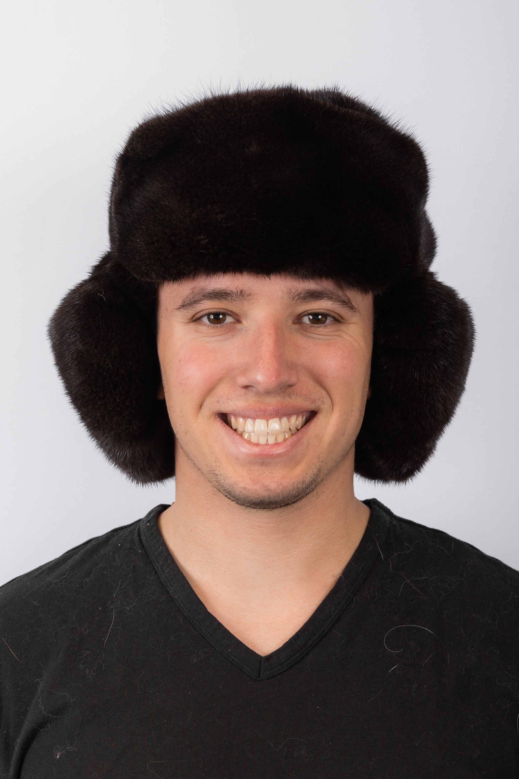 Mahogany Mink Trooper Hat