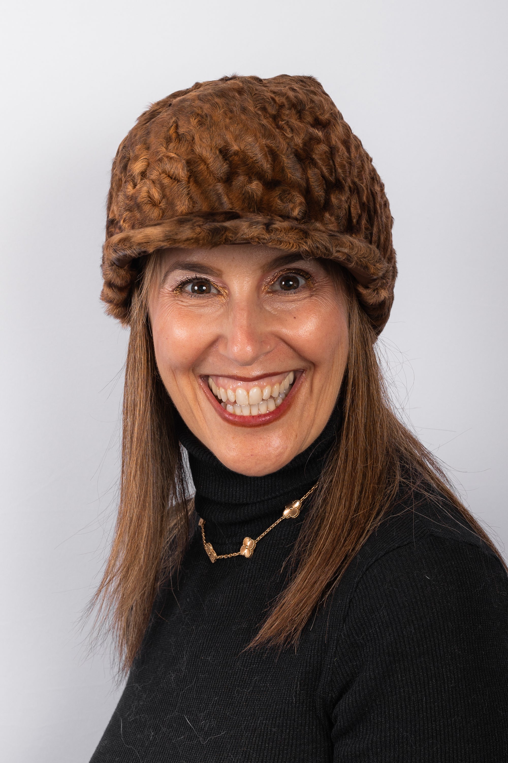 Whiskey Swakara Lamb Hat