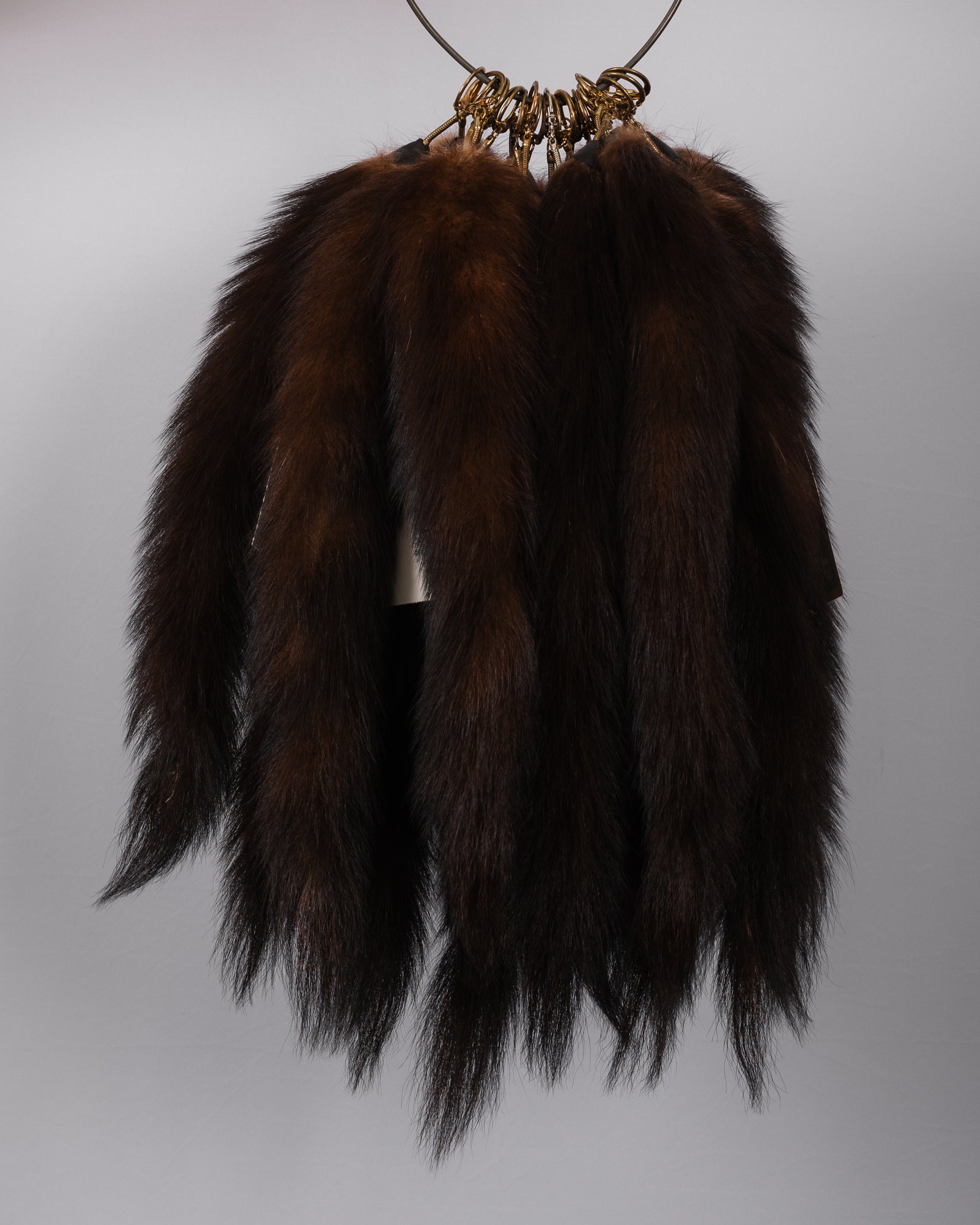 Natural Fisher Tail Keychain