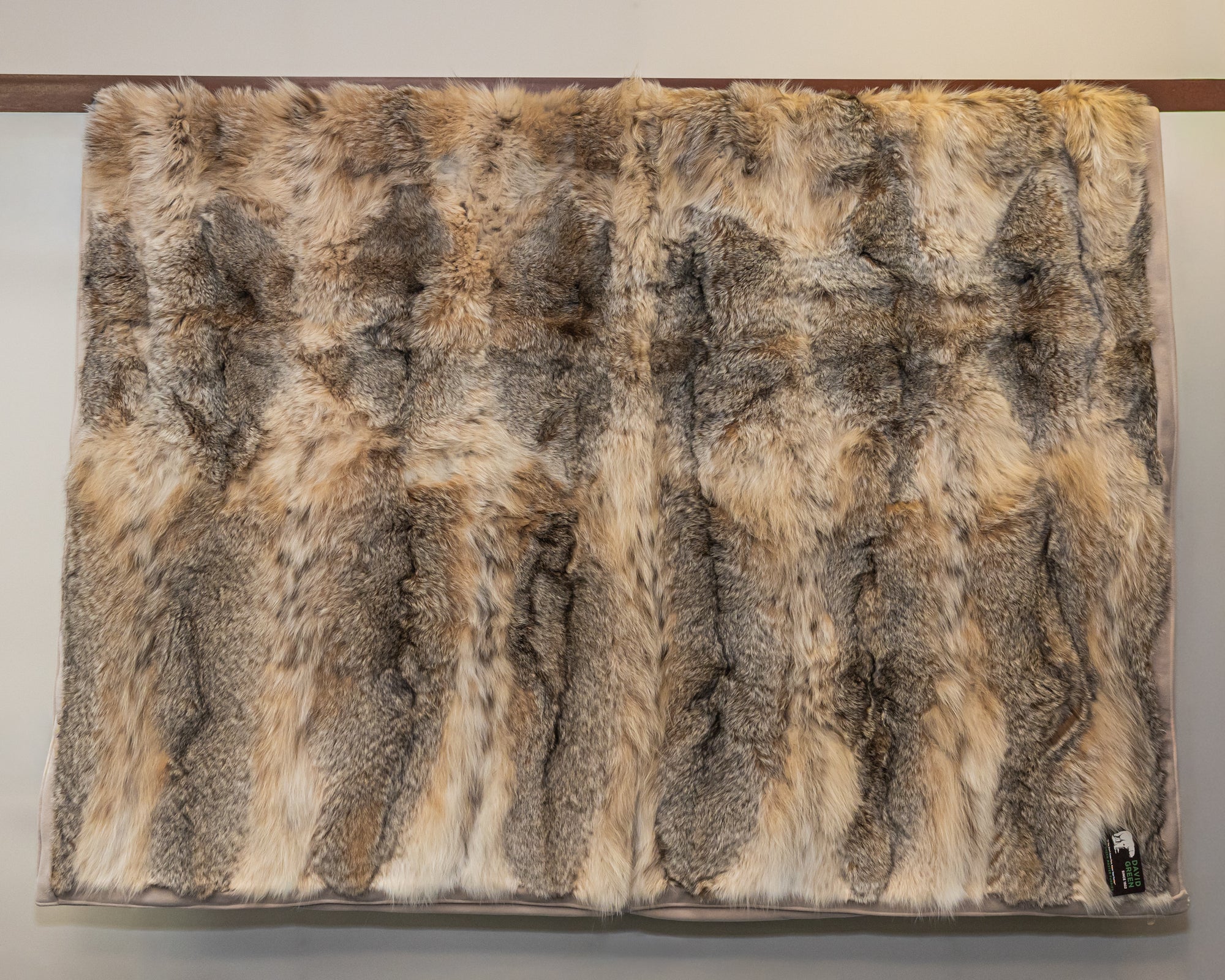 Natural Canadian Lynx Blanket