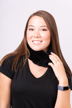 Load image into Gallery viewer, Rex Rabbit Headband - Black
