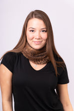 Load image into Gallery viewer, Knit Rex Rabbit Headband - Tan/Grey
