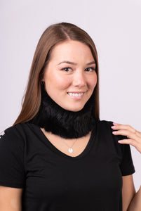 Black Mink Headband