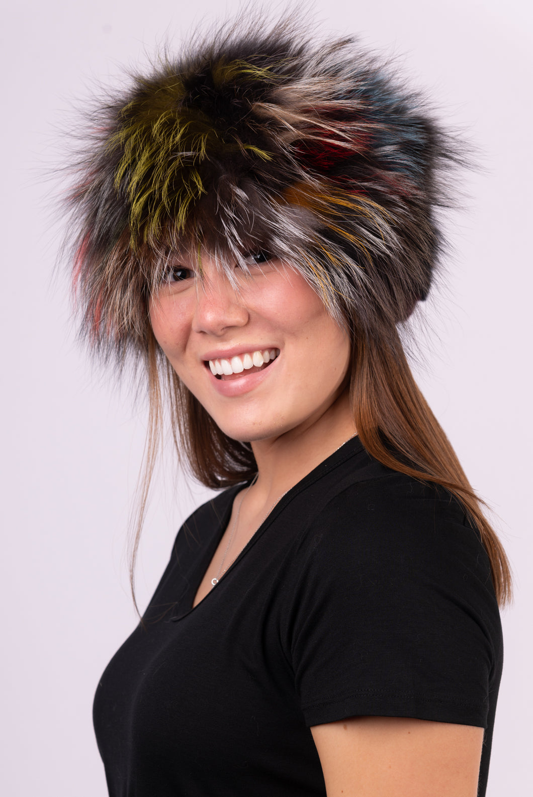 Multicolor Rex Rabbit and Fox Headband