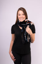 Load image into Gallery viewer, Rex Rabbit Infinity Scarf - Multicolor
