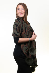 Camo Wrap with Fox