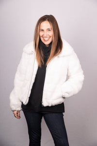 White Mink Jacket