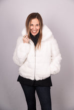 Load image into Gallery viewer, White Mink Jacket
