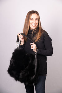 Black Fox Handbag