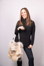 Load image into Gallery viewer, Natural Golden Island Fox Handbag
