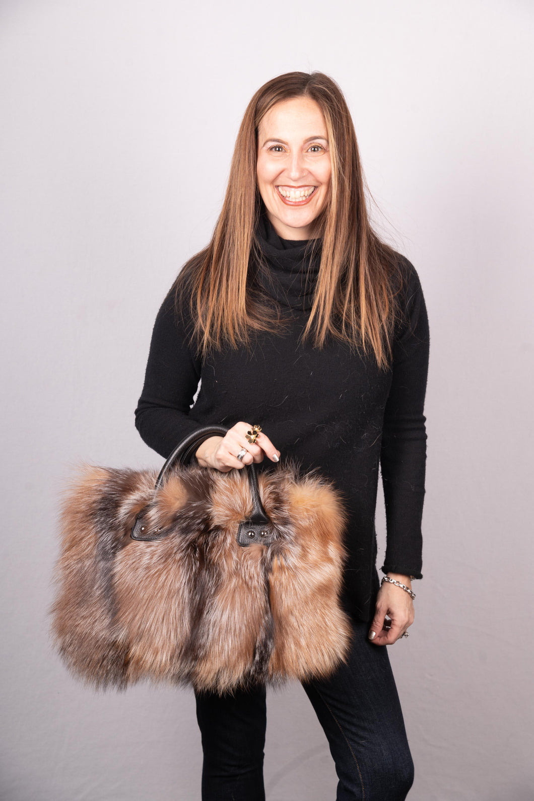 Crystal Fox Handbag