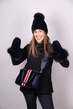 Load image into Gallery viewer, Red/White/Blue Mink Handbag
