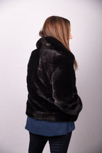 Load image into Gallery viewer, Black Mink Jacket
