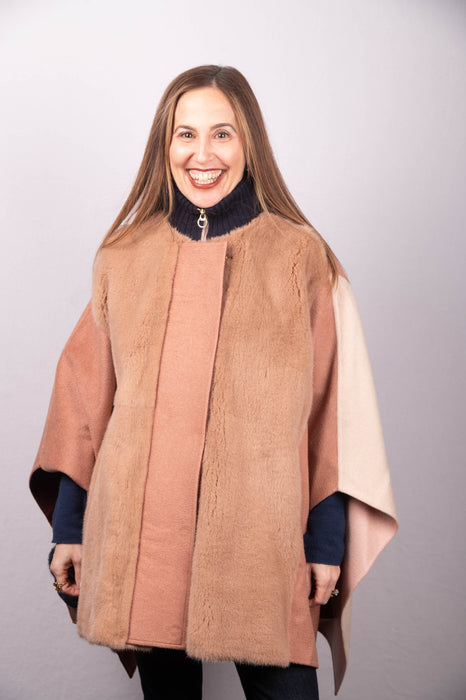 Mink and Cashmere Cape